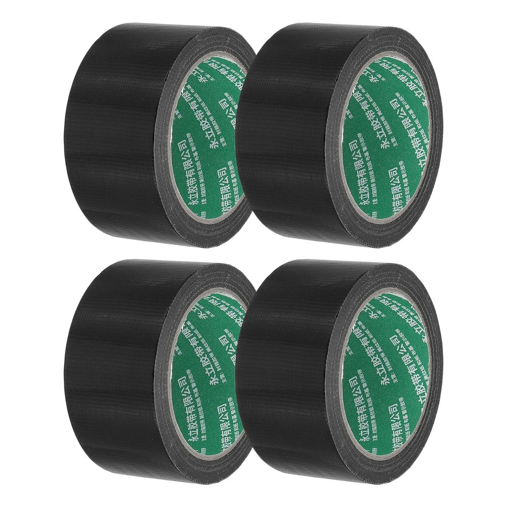 PATIKIL Pickleball Court Tape 2 in x 66ft, 4Pcs Pickleball Court Marking Kit for Indoor/Outdoor Tennis Volleyball Badminton Court, Black