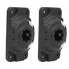 2pcs Inflatable Boat Rod Holder Mount Base Canoe Slide Rail Fishing DIY Accessories (As Show 1) view 3