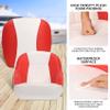 GarveeLife Pontoon Boat Seat - Captain's Bucket Seat with Thickened Sponge Padding for Fishing, Sightseeing, and Speedboats view 3