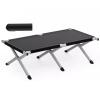 WDFYJ Camping Cot, Military Cot Portable Camping Cots for Sleeping 74.8"x24.4"x16.5" Folding Bed for Adults Teen Outdoor Travel, Support 300 Lbs view 1