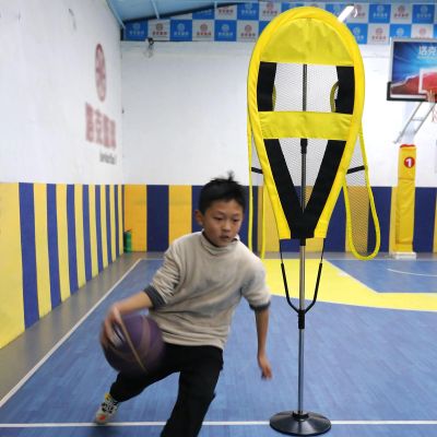 Kunovo Basketball Defender Dummy for Shoot Training, Professional Shot Trainer Mannequin with Movable 180 Arm, Portable Dribbling/Passing Practice Dummy