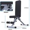 FENOKD Weights Bench Adjustable Weights Bench Workout Bench Dumbbell Bench Thicken Foldable Full Body Workout,Gym Workout Bench Maximum Load 100Kg,Adjustable Sit-Up Bench Multiuse view 4