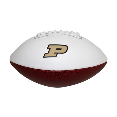 Logo Brands Purdue Official-Size Autograph Football