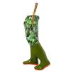 KPHYMOD Waterproof Fly Fishing Waders, Green Camo Fishing Boots for Women Men, Lightweight Soft Non Slip Wading Boots(6.5) view 1