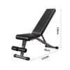 FENOKD Weight Bench Weight Bench, Fitness Chair Folding Dumbbell Bench Home Bench Press Sit-Ups Multi-Function Abdominal Muscle Flying Bird Stool Workout Bench view 4