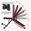 FENOKD Professional Bench Press Gym Weight Bench Press Adjustable Benches Fitness Chair Functional Dumbbell Stool Foldable Weightlifting Bed Home Fitness Equipment view 2