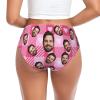 Custom Underwear for women Personalized Underwear with picture text name Panties Funny Gifts for Her Naughty boy shorts Large view 1