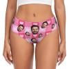 Custom Underwear for women Personalized Underwear with picture text name Panties Funny Gifts for Her Naughty boy shorts Large view 2