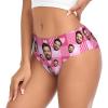 Custom Underwear for women Personalized Underwear with picture text name Panties Funny Gifts for Her Naughty boy shorts Large view 4