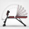 FENOKD Adjustable Weight Bench,Dumbbell Bench Foldable Adjustable Workout Benchs Sit Up Bench Multifunction Gym Bench For Bench Press Sit-Ups Leg Lifts Full Body Fitness view 2