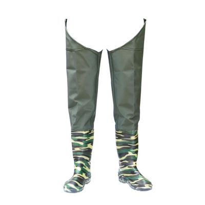 JCWGLY Outdoor Waterproof Hip Waders for Men Women Fishing/Hunting/Farmland/Swamp/Wading Hip Boots Lightweight Comfortable(9.5)