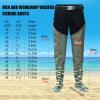 JCWGLY Outdoor Waterproof Hip Waders for Men Women Fishing/Hunting/Farmland/Swamp/Wading Hip Boots Lightweight Comfortable(9.5) view 2