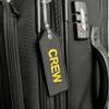Crew/Do Not Remove from Aircraft Luggage tag | Black/Yellow | Small | Aviamart view 2