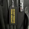 Crew/Do Not Remove from Aircraft Luggage tag | Black/Yellow | Small | Aviamart view 3