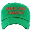 White Girl Wasted Hat Funny Party Caps Dance College Retro Vintage Dad Hat (Irish Green) view 1