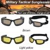 LEPEVNEY Military Tactical Sunglasses Polarized Lens Army Goggles with 4 Interchangeable Lenses Unisex Black Perfect for Training view 4