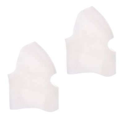 NineFit Basics Soft Silicone Knee Support for Enhanced Comfort, White