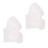 NineFit Basics Soft Silicone Knee Support for Enhanced Comfort, White view 1
