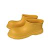 Kawaii rain Boots for Women Cartoon Ladies Outdoor Waterproof Students Four Seasons Universal Rainy Rubber Shoes EVA (Yellow,7,8) view 1