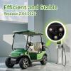 EVHIKING EV Golf Cart Charger Power Cord Factory Replacement 120V Replaces OEM # 2.04.0620. view 2