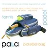 P.ala Padel Racket Set with Bag  Carbon Fiber Padel Racket for Beginner to Intermediate Players, Lightweight 2 lb, 4-Inch Grip, Complete Starter Kit view 3