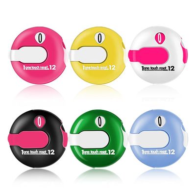rideontogo 6 pcs Golf Score Counter Compact Golf Score Tracker Set of 10 Multi-Colored Mini Stroke Counters for Easy Scoring on The Green