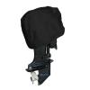 New Heavy Duty Boat Half Outboard Motor Engine Storage Fits Up to 15-30HP Motor Waterproof Sun Protection 210D Oxford Cloth Cover Black view 1