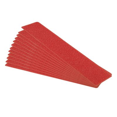 PATIKIL Pickleball Court Marking Kit, 12 Pack Court Line Marker Pickleball Lines for Outdoor Court PVC Plastic Line Markers, Red