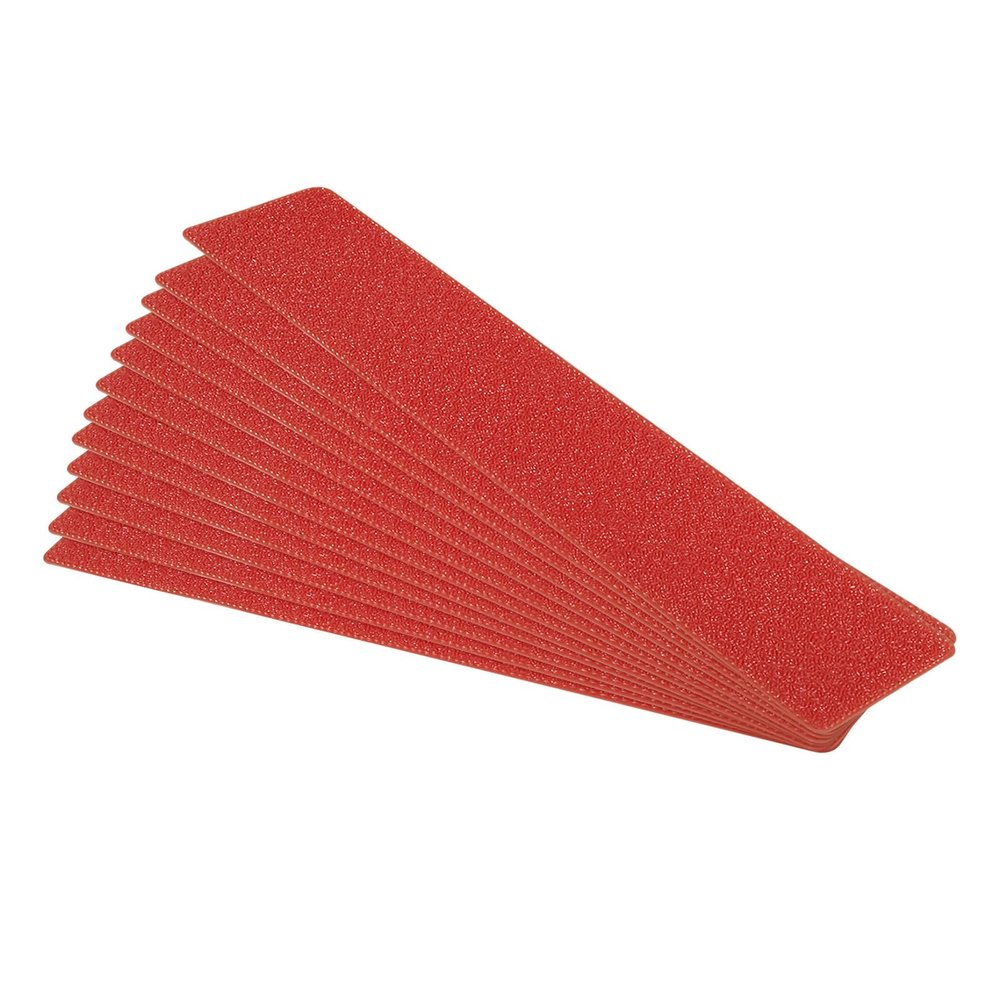 PATIKIL Pickleball Court Marking Kit, 12 Pack Court Line Marker Pickleball Lines for Outdoor Court PVC Plastic Line Markers, Red