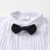 Boarnseorl Baby Boys Pants Sets, Infant Long Sleeve Shirt + Pants + Bow Tie + Suspenders,Toddler Gentleman Outfits,12-18M view 3