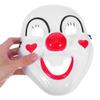 Amosfun 2Pcs Clown Mask with Adjustable Strap Child Teens Full Face Cosplay Mask Props Halloween Masquerade Carnival Circus Party Supply 6.69 x 8.66 Inch view 3