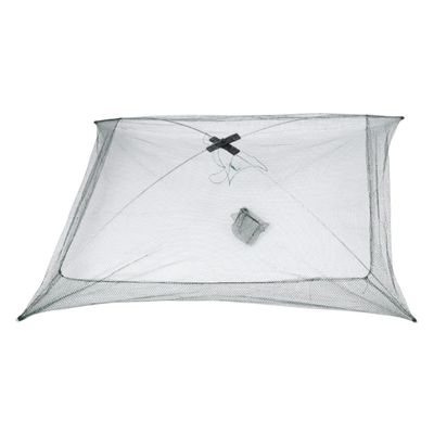 Portable Folded Fishing Net Fish Shrimp Minnow Crayfish Crab Baits Cast Mesh Trap Automatic Portable Fishing Net Fishing Crayfish Net Fishing Mesh Shrimp Cage
