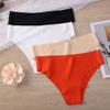 Vast Dust Daylily Women's Seamless Bikini Underwear, Pack of 4, Black, White, Orange (US, Alpha (Alpha), M, Regular, 100, Multicolor) view 3