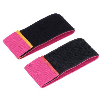 SPYMINNPOO Toe Trainer Bands, Comfortable Portable Ankle Straps for Gymnastics Dance Practice, Back Handspring, Tumbling Training (Rose Red)