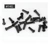 USSONGLIANGBO 36pcs for Bicycle Spoke Spoke 14G 2.0mm Black Straight Head Stainless Steel Spoke Round Steel Wire of Spoke Cap for Bicycle Part(294mm) view 3