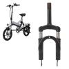 XHIKOWAT Mountain Bike Front Fork Hydraulic Shock Absorber, Fork Aluminum Alloy Shock Absorber Spring Front Suspension Fork for Electric Scooter Motorcycle 12 Inch Wheels, view 4