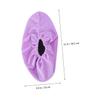 WOONEKY Practical Bowling Shoe Covers for Women Washable Reusable Bowling Equipment Indoor Sports Non-Slip Protection Violet view 3