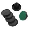 Anneome 1set Air Hockey Pucks Replacement Kit Includes Black Strikers Black Pucks Air Hockey Tables Fun Family Game Accessories and Easy to Use view 1