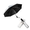 BAODINI Small UV Protection Travel Umbrella Compact for Rain and Sun UPF 50+ Windproof Portable 42 inch Umbrella for Women and Men view 2