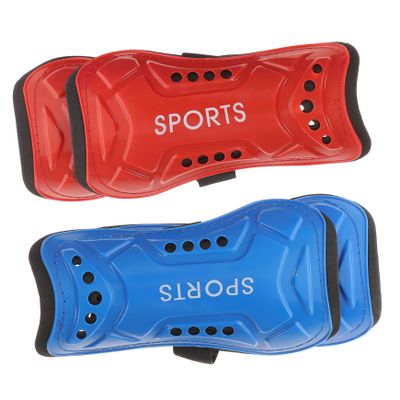 BESPORTBLE 2pairs Soccer Shin Guards for Adults Shin Protectors Non- Design for Running and Soccer Training Includes and Calf Guards