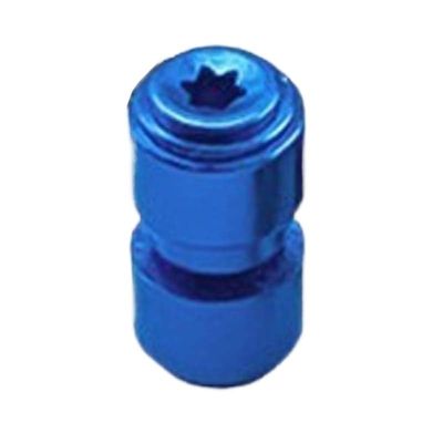 IGRIXLSD 2-Piece Set Thumb Stud Fits for Bugout 535, Premium CNC Aluminum Push Knife Nail Screw DIY Replacement(Blue)