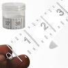 38" Boat Ruler Fish Measuring Sticker - Transparent Waterproof Decal Tape Measure - Clear Discreet Adhesive for Boat, Kayak, Net, Gaff, Table - 38 in Fish Rulers view 1
