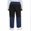 MoFiz Kids Boys Girls Hiking Snow Ski Pants Waterproof Winter Warm Elastic Waist Pants Thick Fleece Lined with Zipper Pocket Navy and Black X-Large view 4