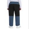 MoFiz Kids Boys Girls Hiking Snow Ski Pants Waterproof Winter Warm Elastic Waist Pants Thick Fleece Lined with Zipper Pocket Dusty Blue and Black X-Large view 4