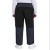 MoFiz Kids Boys Girls Hiking Snow Ski Pants Waterproof Winter Warm Elastic Waist Pants Thick Fleece Lined with Zipper Pocket Dark Grey and Black X-Large view 4
