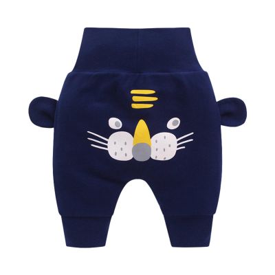 Toddler Infant Pants Boys Girls Cotton Cute Cartoon Patchwork Trousers Outfits Clothes for Summer Fall (D, 3-6 Months)