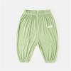 Kids Elastic Basic Harem Trousers Unisex Baby Boys Girls Casual Cotton Loose Long Baggy Pants Baby (Green, 2-3 Years) view 2