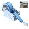 00LBS Webbing Hand cranking Winch Trailer Capstan Accessory for Yacht Boat Ship view 3