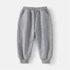 Toddler Boys Cotton Active Jogger Sweatpants,Kids Casual Athletic Solid Pull On Pants Baby Winter Baby (A, 3-4 Years) view 3