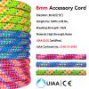BlazeBeam 8mm Accessory Cord 15M (50ft) UIAA Rock Climbing Rope 14Kn High Tensile Strength Rock Climbing Accessories Cord Double Braid Nylon Cord for Mountain Tree Climbing, Canyoneering,Fire Rescue view 2